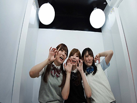 たんぽぽ☆プレゼンツ！ 女子校生男の娘3人とハメ撮り乱交撮影会#01　サンプル画像16